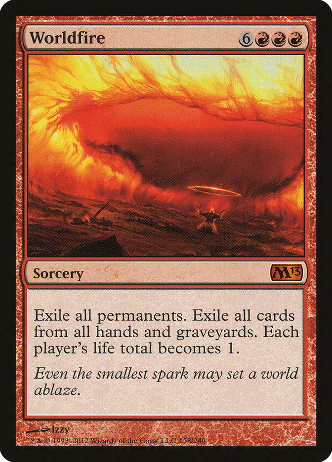 Worldfire 158/249 (Magic 2013 (M13))  | Good Games Modbury