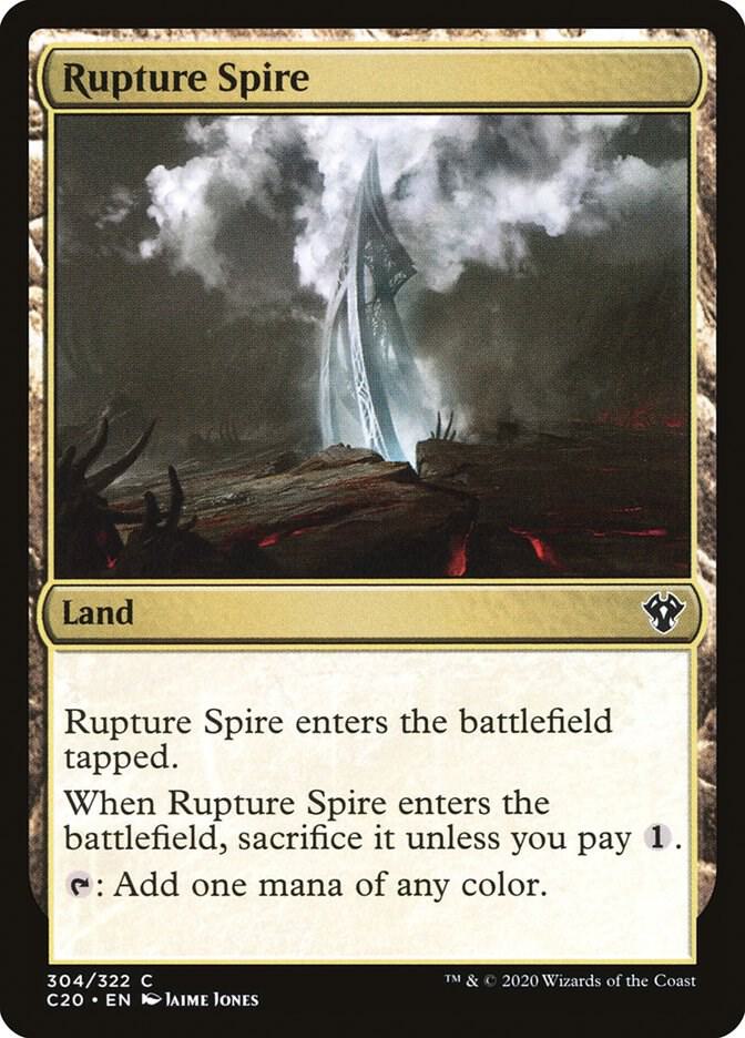 Rupture Spire 304/322 (Commander 2020)  | Good Games Modbury