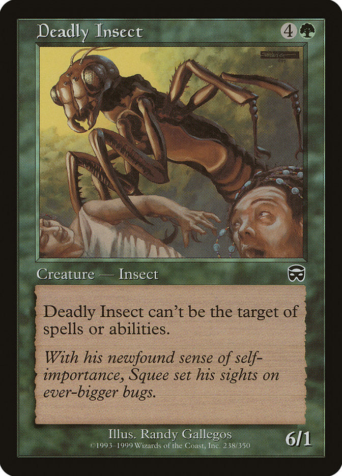 Deadly Insect [Mercadian Masques] | Good Games Modbury