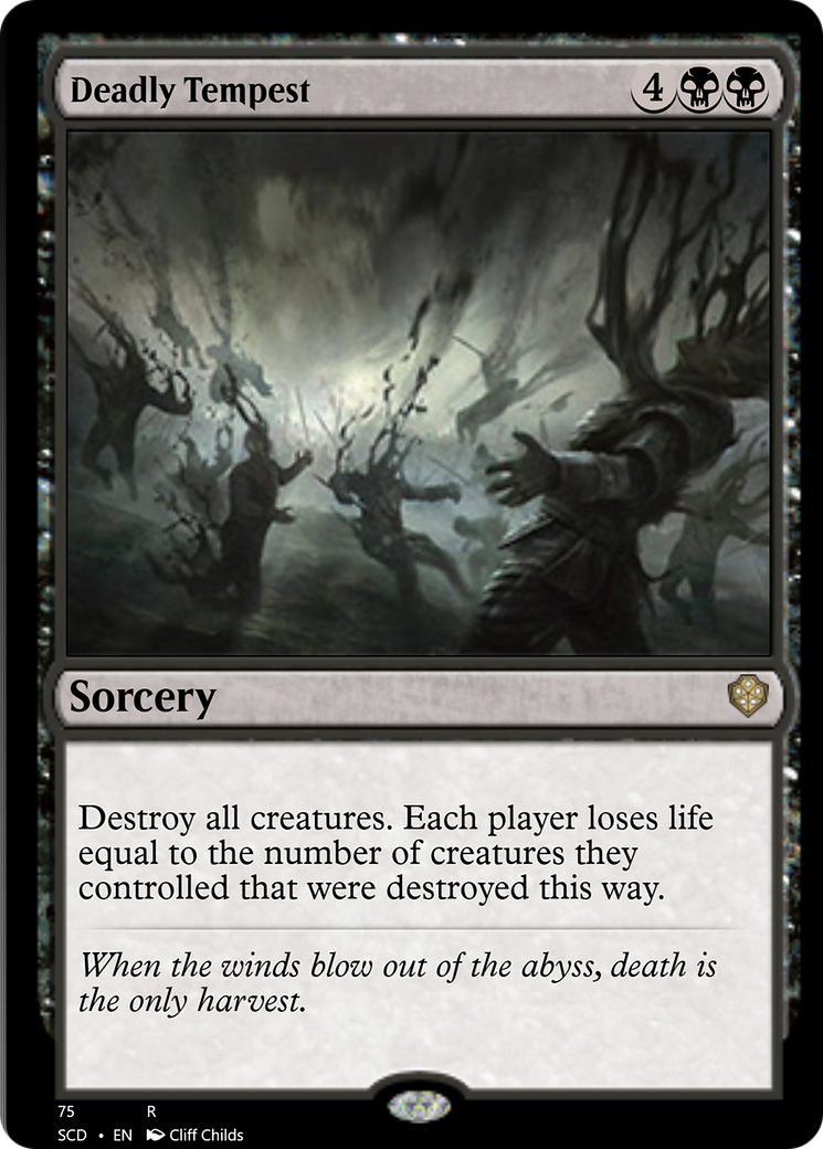 Deadly Tempest [Starter Commander Decks] | Good Games Modbury