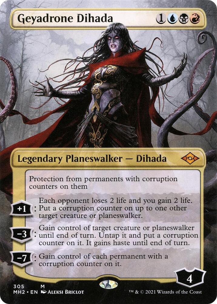 Geyadrone Dihada Borderless 305/303 (Modern Horizons 2)  | Good Games Modbury