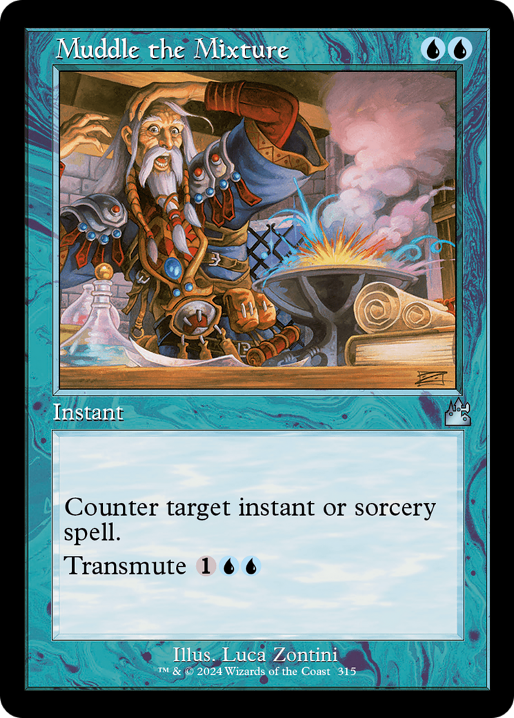 Muddle the Mixture (Retro Frame) [Ravnica Remastered] | Good Games Modbury
