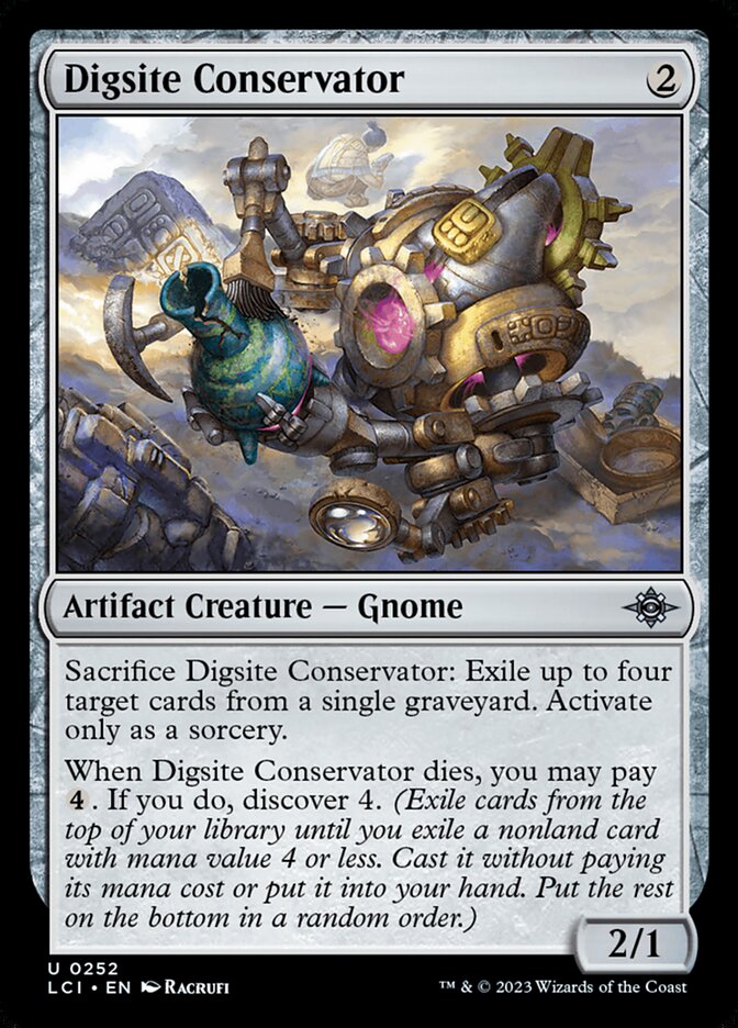 Digsite Conservator 252/291 (The Lost Caverns of Ixalan)  - Foil | Good Games Modbury