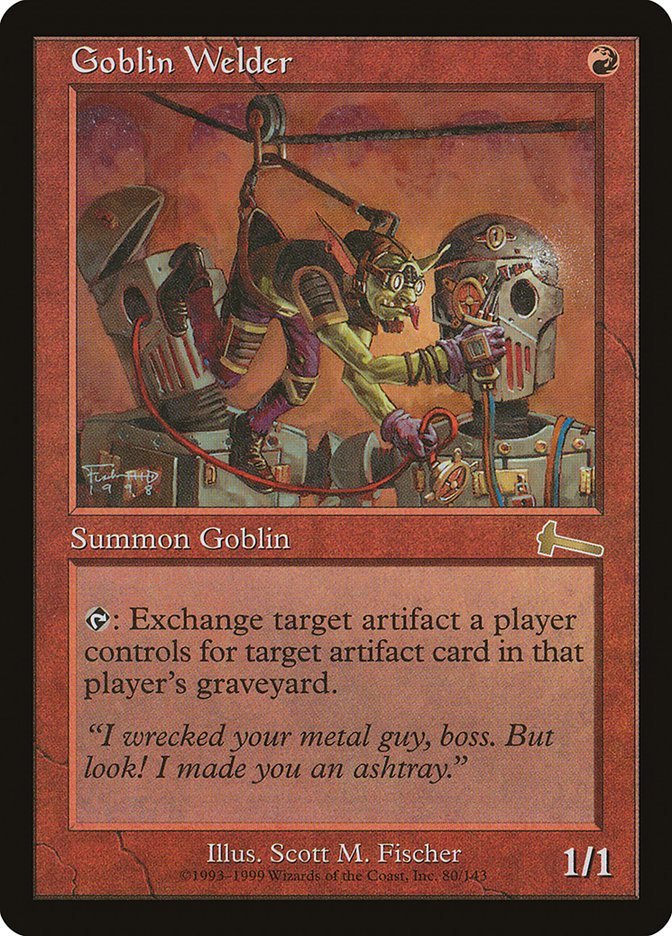 Goblin Welder [Urza's Legacy] | Good Games Modbury