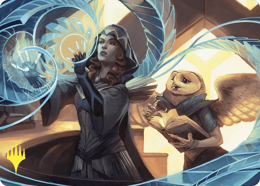 Personal Tutor Art Card Gold Stamped 9 (Art Series: Commander Masters)  | Good Games Modbury