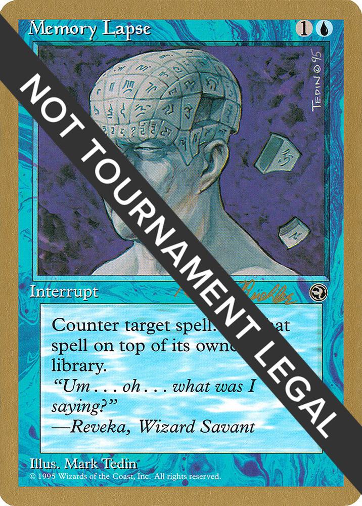 Memory Lapse 1998 Randy Buehler HML rb32/117 (World Championship Decks)  | Good Games Modbury