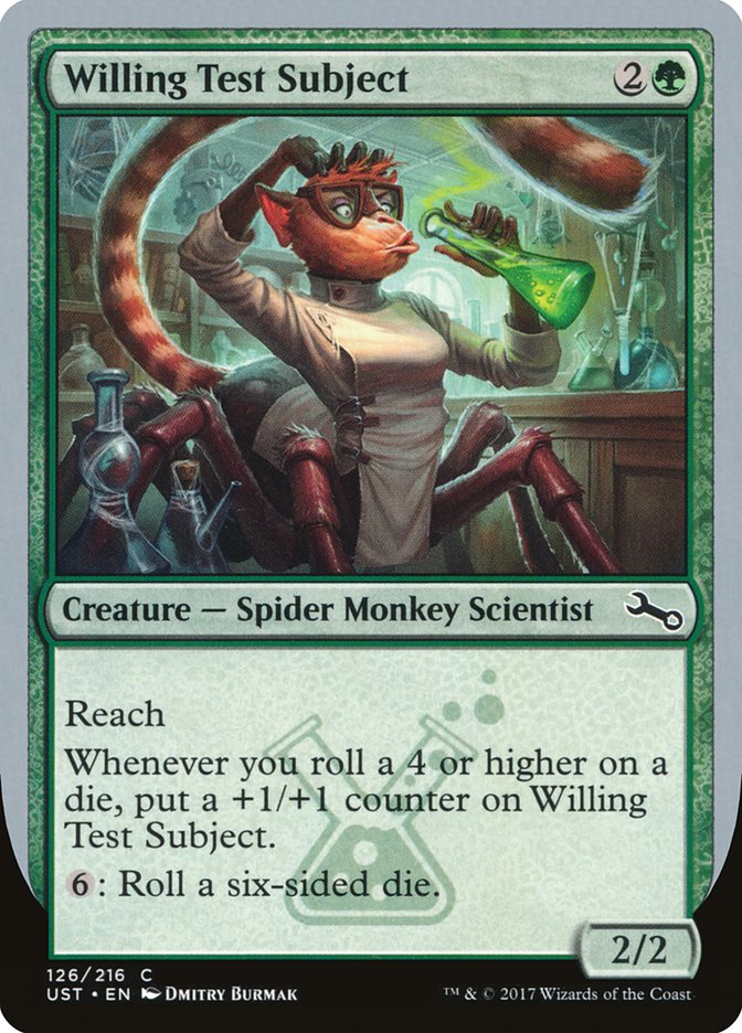 Willing Test Subject 126/216 (Unstable)  - Foil | Good Games Modbury