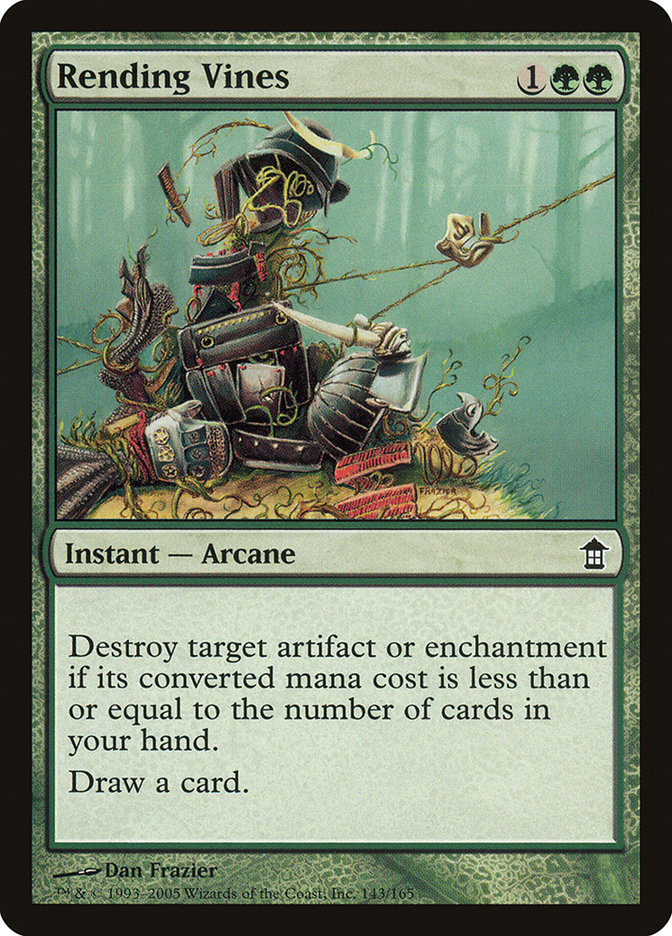 Rending Vines 143/165 (Saviors of Kamigawa)  - Foil | Good Games Modbury