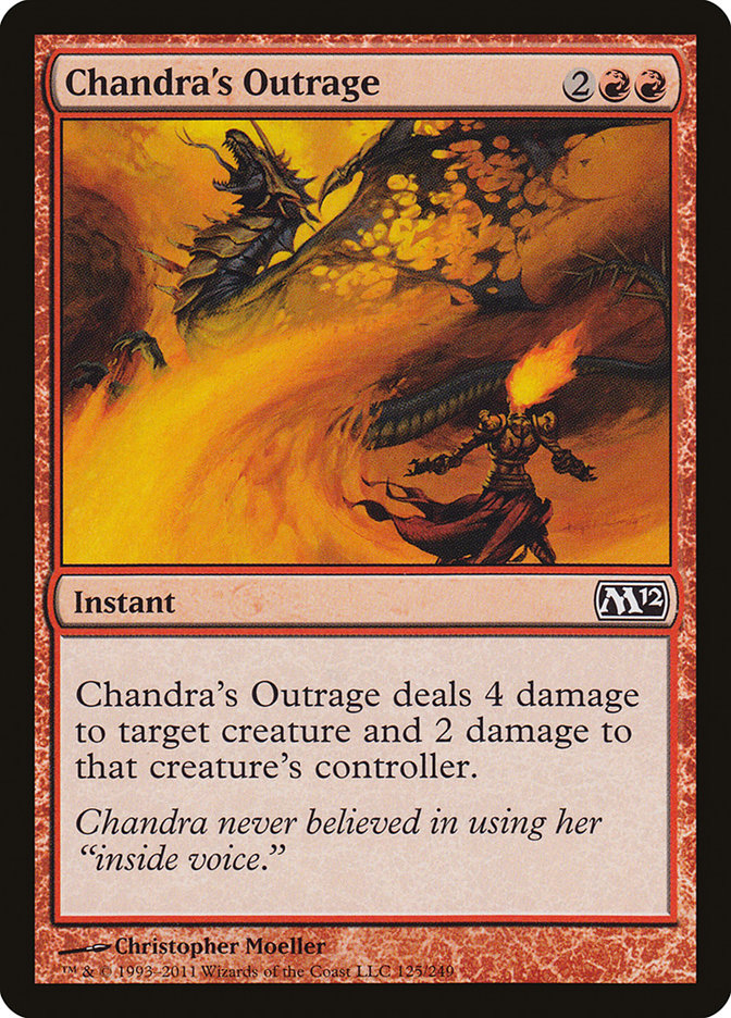 Chandra's Outrage [Magic 2012] | Good Games Modbury