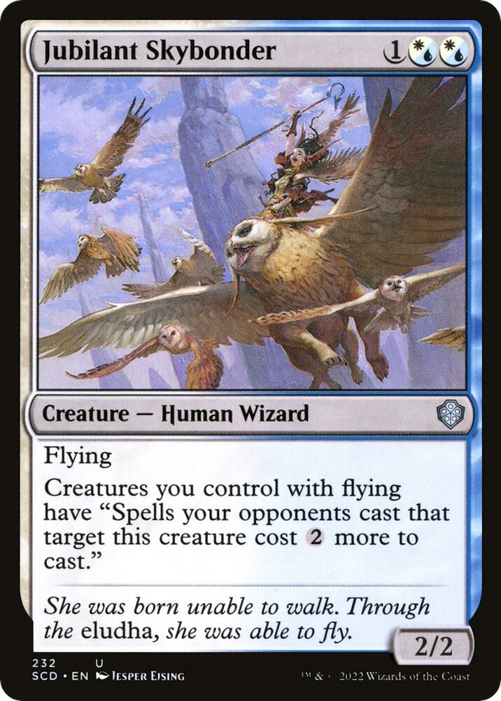 Jubilant Skybonder 232/352 (Starter Commander Decks)  | Good Games Modbury