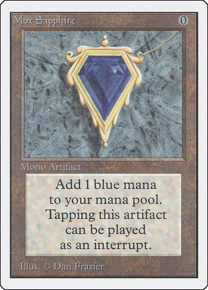 Mox Sapphire 266/302 (Unlimited Edition)  | Good Games Modbury