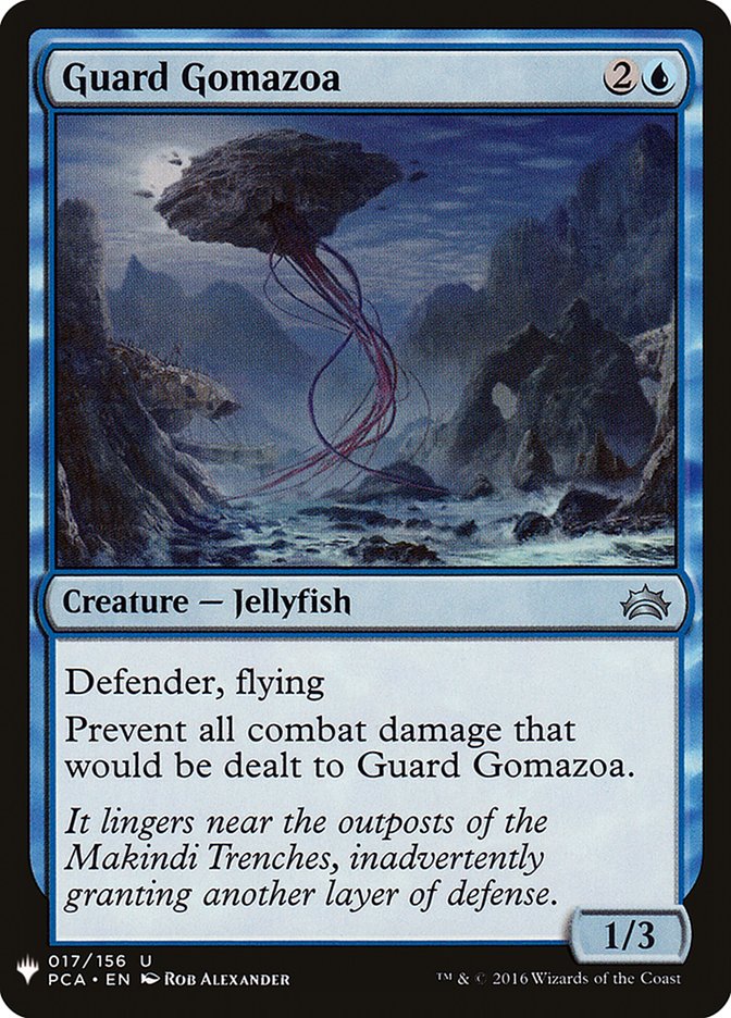 Guard Gomazoa [Mystery Booster] | Good Games Modbury