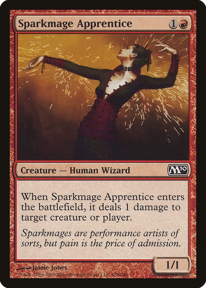 Sparkmage Apprentice 158/249 (Magic 2010 (M10))  | Good Games Modbury