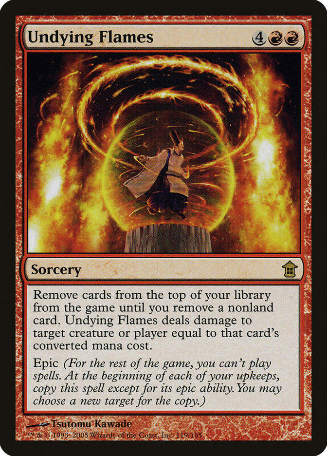 Undying Flames 119/165 (Saviors of Kamigawa)  - Foil | Good Games Modbury