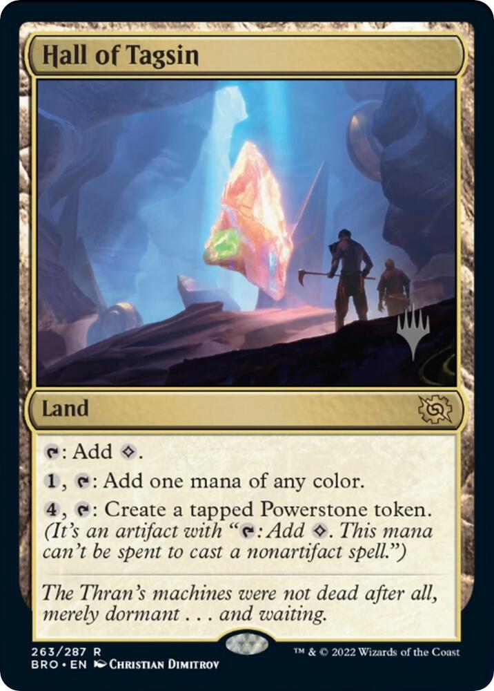 Hall of Tagsin 263 (Promo Pack: The Brothers' War)  - Foil | Good Games Modbury