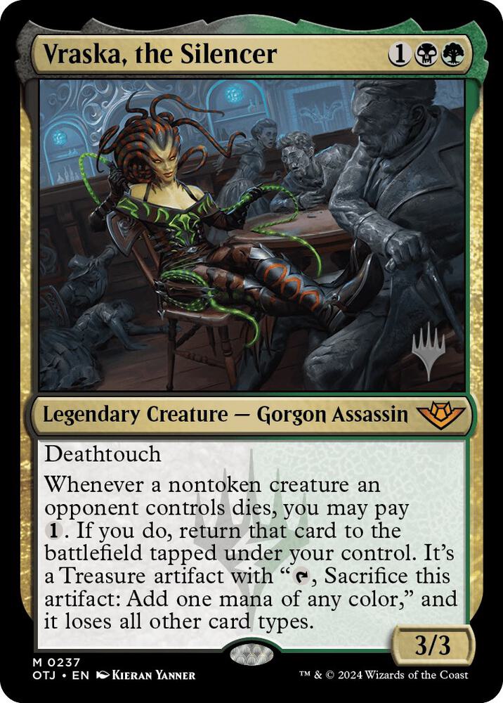Vraska the Silencer 237 (Promo Pack: Outlaws of Thunder Junction)  - Foil | Good Games Modbury