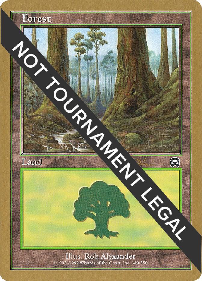 Forest 349 2001 Jan Tomcani MMQ jt349/138 (World Championship Decks)  | Good Games Modbury