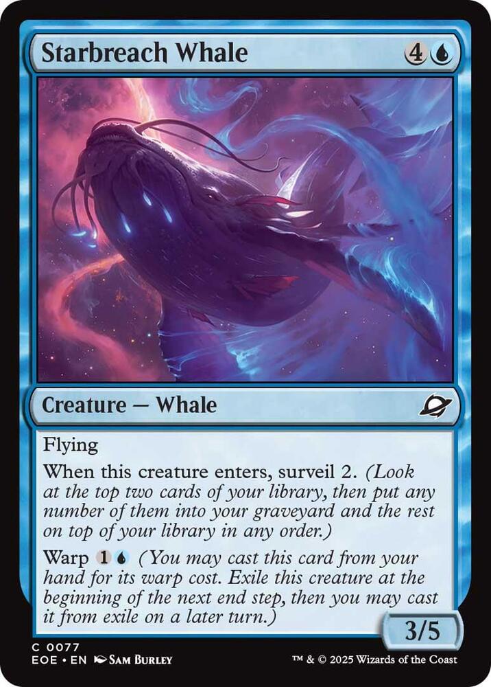 Starbreach Whale 77/276 (Edge of Eternities)  - Foil | Good Games Modbury