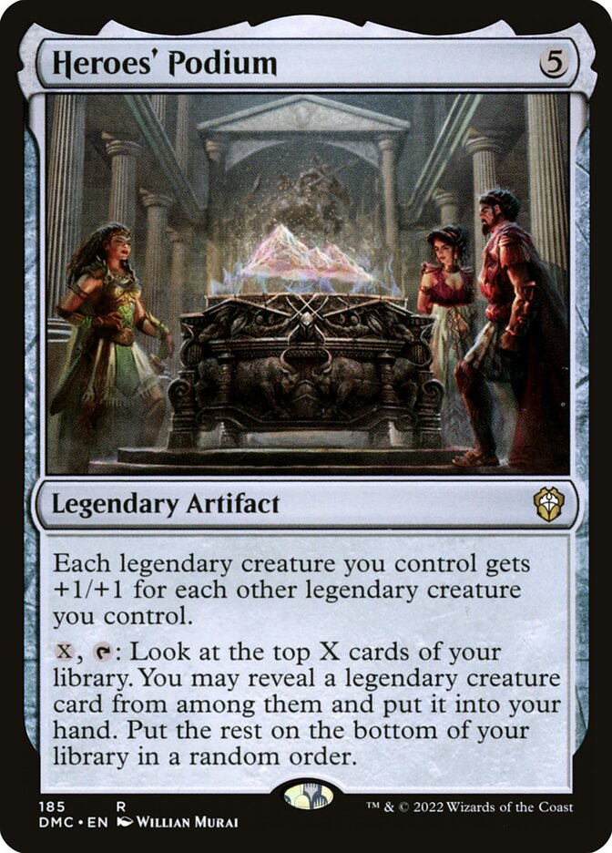 Heroes' Podium 185/50 (Commander: Dominaria United)  | Good Games Modbury