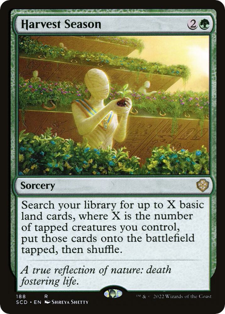 Harvest Season 188/352 (Starter Commander Decks)  | Good Games Modbury
