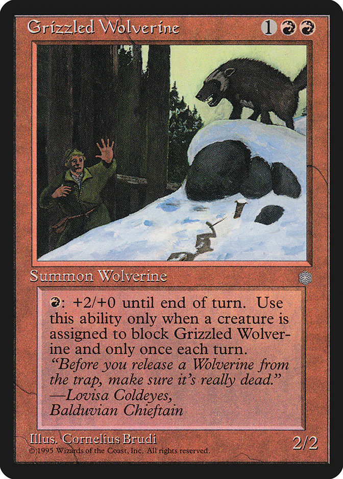 Grizzled Wolverine 192/383 (Ice Age)  | Good Games Modbury
