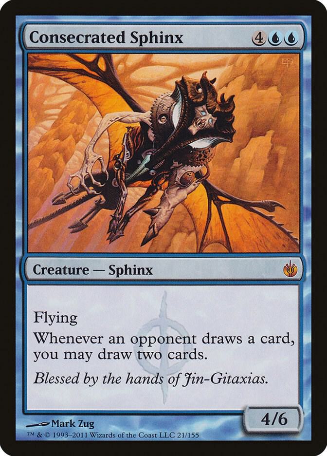 Consecrated Sphinx 21/155 (Mirrodin Besieged)  | Good Games Modbury