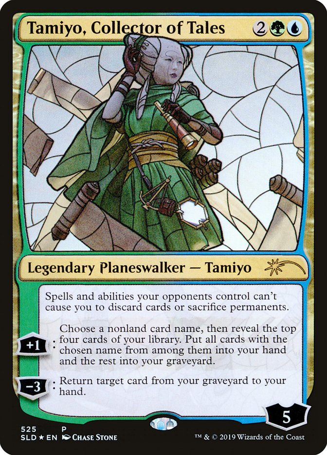 Tamiyo, Collector of Tales (Stained Glass) [Secret Lair Drop Promos] | Good Games Modbury