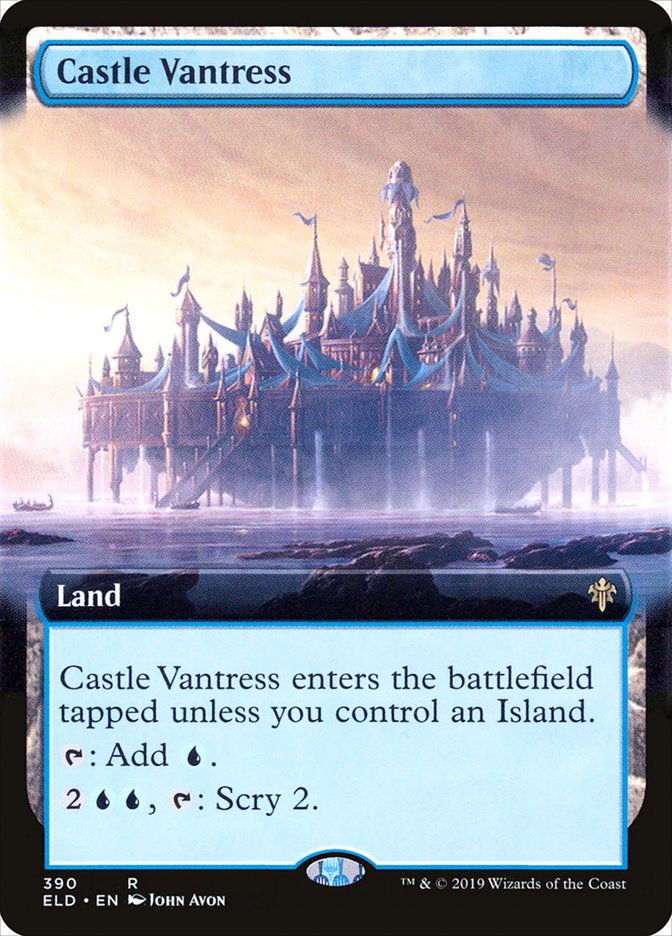 Castle Vantress (Extended Art) [Throne of Eldraine] | Good Games Modbury