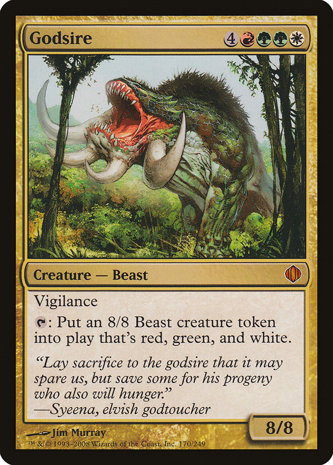 Godsire 170/249 (Shards of Alara)  - Foil | Good Games Modbury