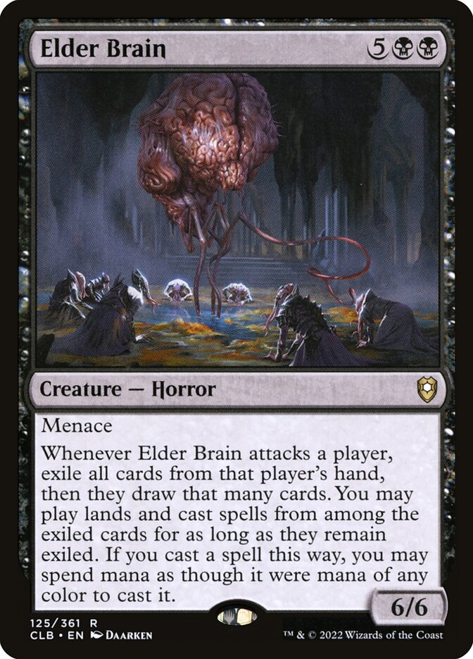 Elder Brain 125 (Commander Legends: Battle for Baldur's Gate)  - Foil | Good Games Modbury