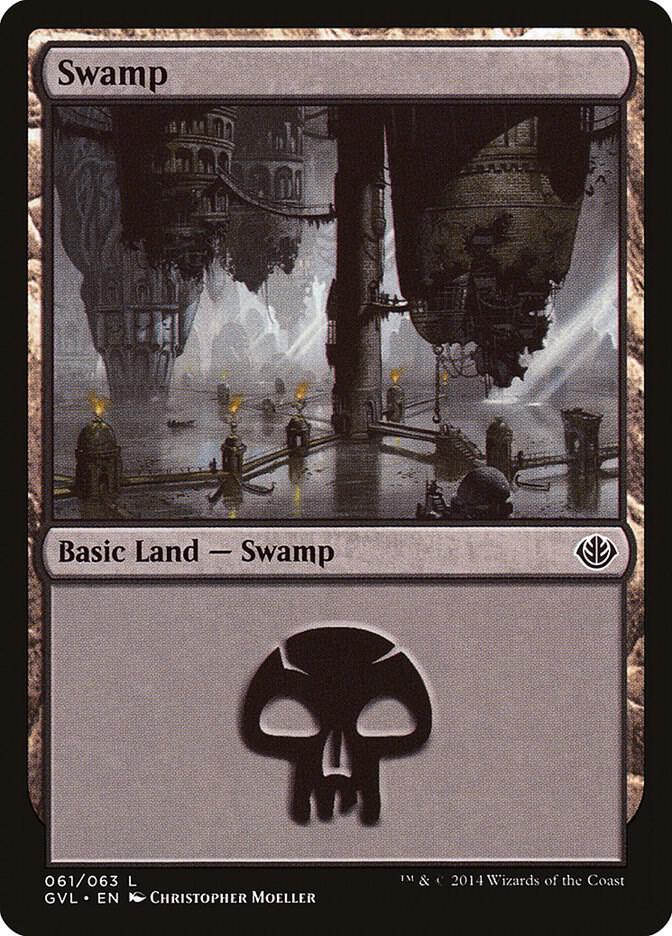 Swamp 061 GVL 61/63 (Duel Decks: Anthology)  | Good Games Modbury