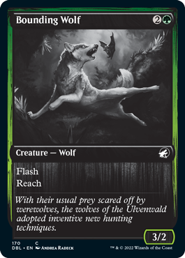 Bounding Wolf [Innistrad: Double Feature] | Good Games Modbury