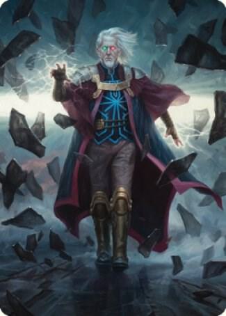 Urza Planeswalker Art Card 42 (Art Series: The Brothers' War)  | Good Games Modbury