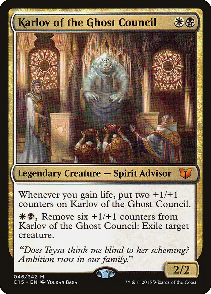 Karlov of the Ghost Council [Commander 2015] | Good Games Modbury