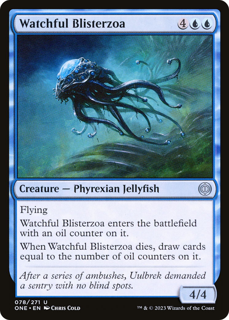 Watchful Blisterzoa [Phyrexia: All Will Be One] | Good Games Modbury