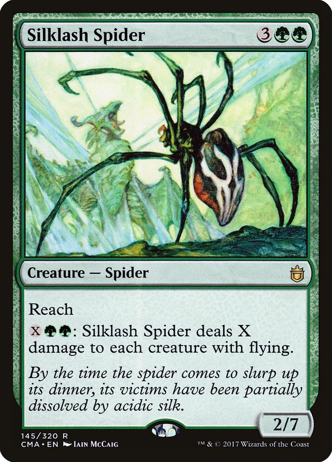 Silklash Spider 145/320 (Commander Anthology)  | Good Games Modbury