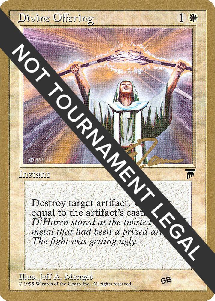 Divine Offering 1996 Eric Tam LEG SB et6sb/308 (World Championship Decks)  | Good Games Modbury