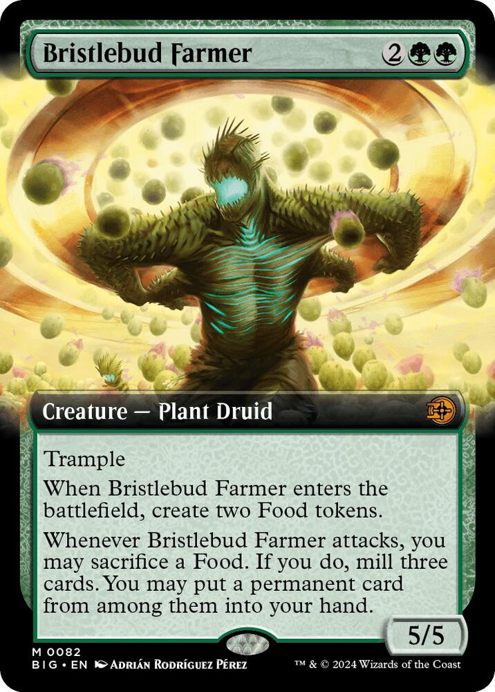 Bristlebud Farmer 82/30 (Outlaws of Thunder Junction: The Big Score)  - Extended Art Foil | Good Games Modbury