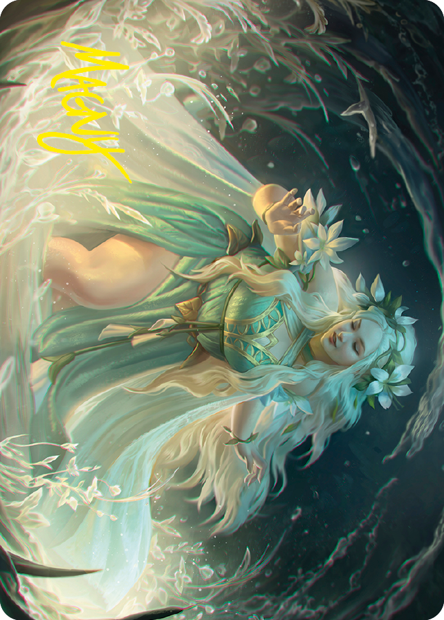 Goldberry, River-Daughter Art Card (Gold-Stamped Signature) [The Lord of the Rings: Tales of Middle-earth Art Series] | Good Games Modbury