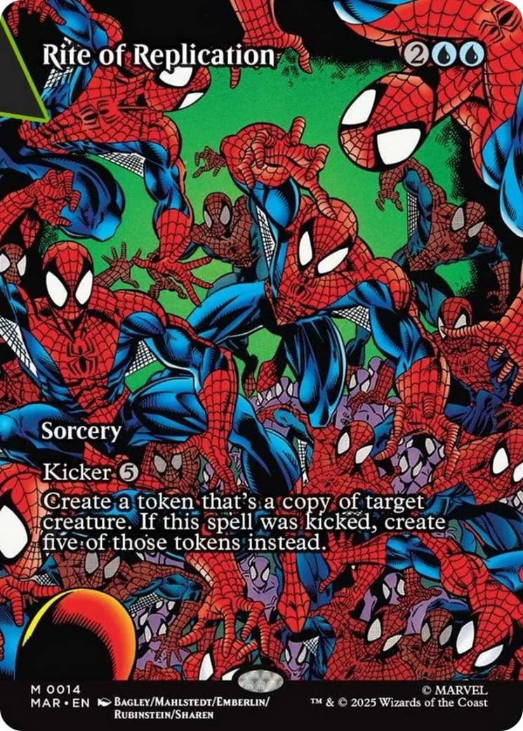 Rite of Replication (Borderless) [Marvel's Spider-Man: Eternal-Legal] | Good Games Modbury