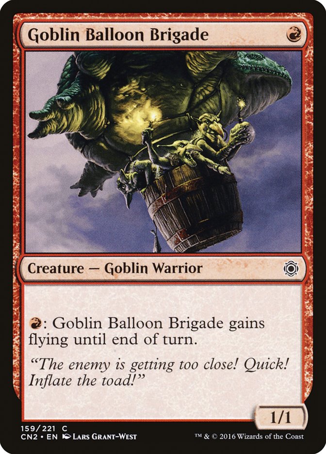 Goblin Balloon Brigade 159/221 (Conspiracy: Take the Crown)  - Foil | Good Games Modbury