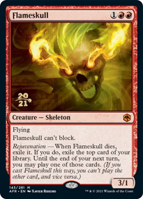 Flameskull 143s/241 (Prerelease Cards)  - Foil | Good Games Modbury