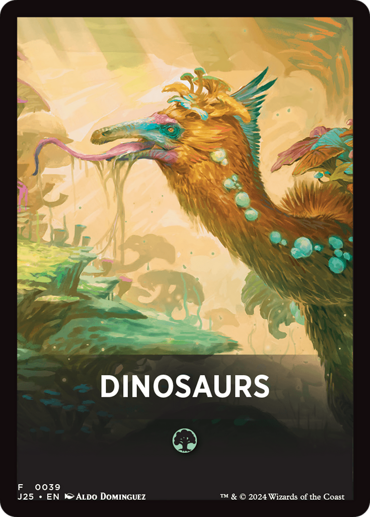 Dinosaurs Theme Card [Foundations Jumpstart Front Cards] | Good Games Modbury