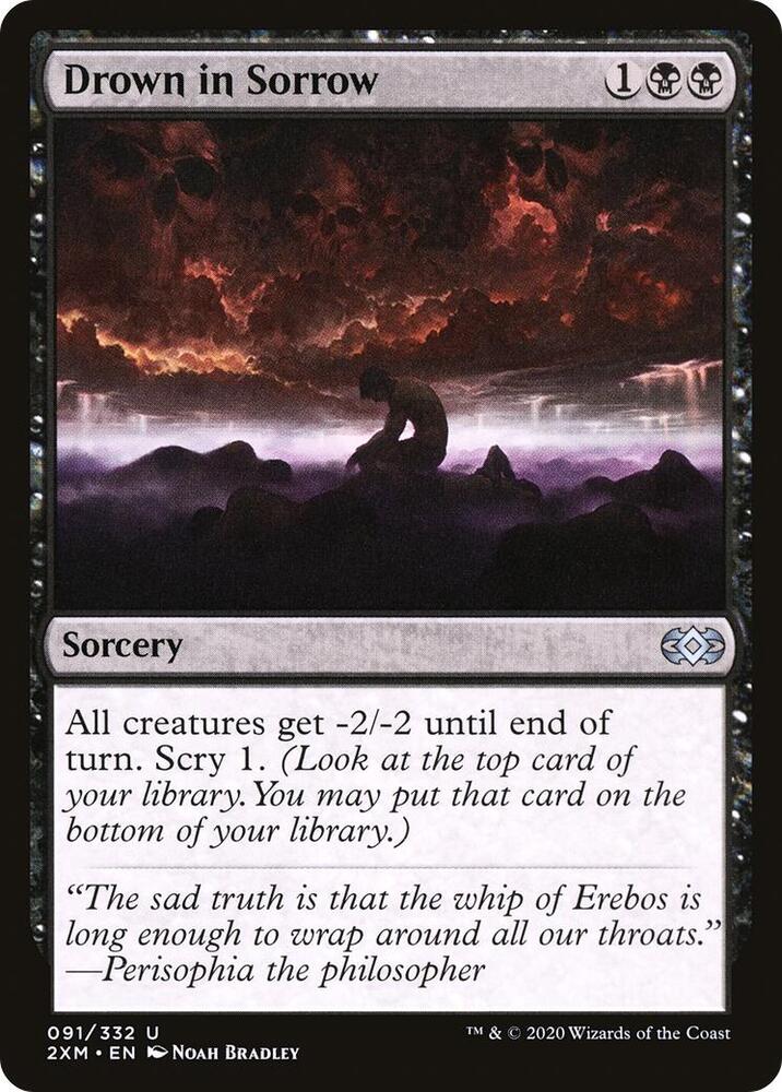 Drown in Sorrow 91/332 (Double Masters)  - Foil | Good Games Modbury
