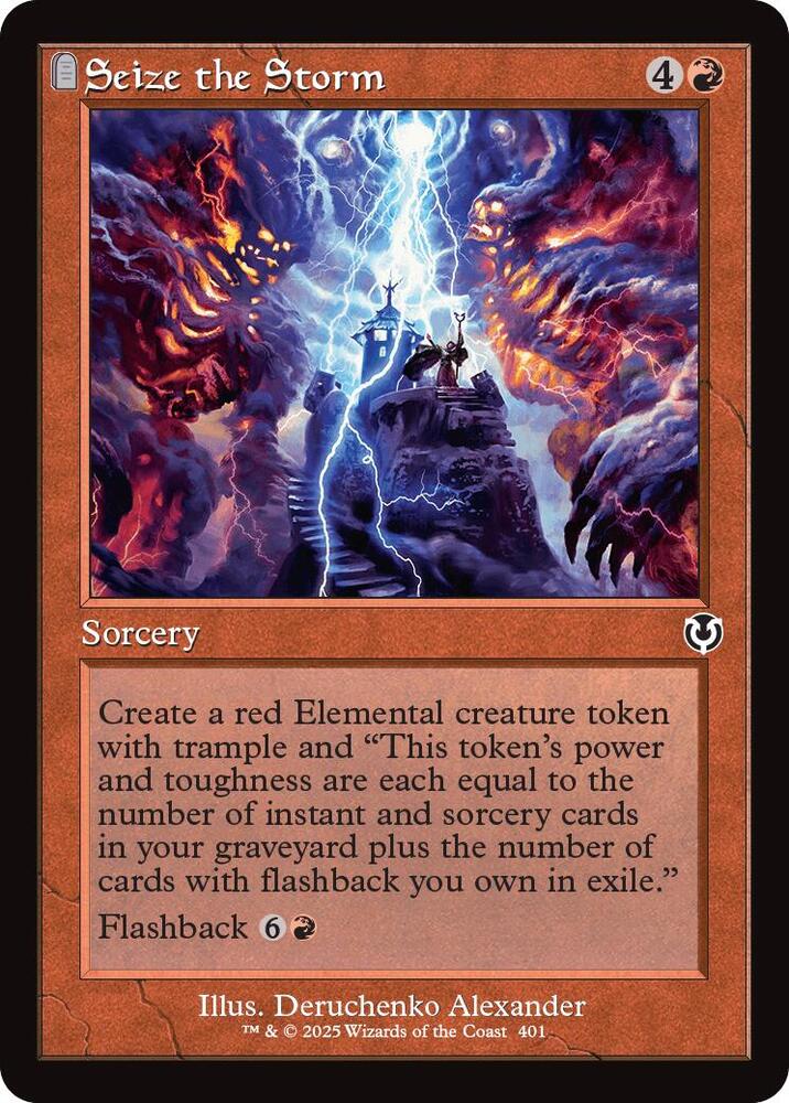 Seize the Storm 401/287 (Innistrad Remastered)  - Retro Foil | Good Games Modbury