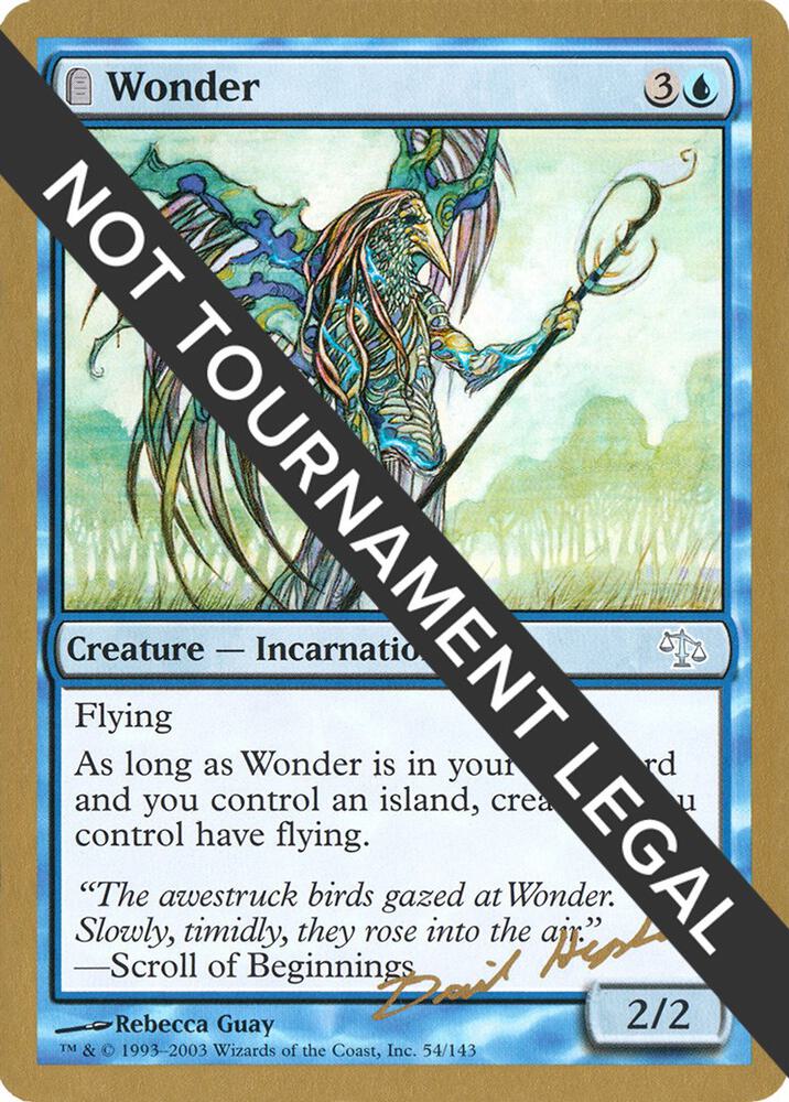 Wonder 2003 Dave Humpherys JUD dh54/142 (World Championship Decks)  | Good Games Modbury