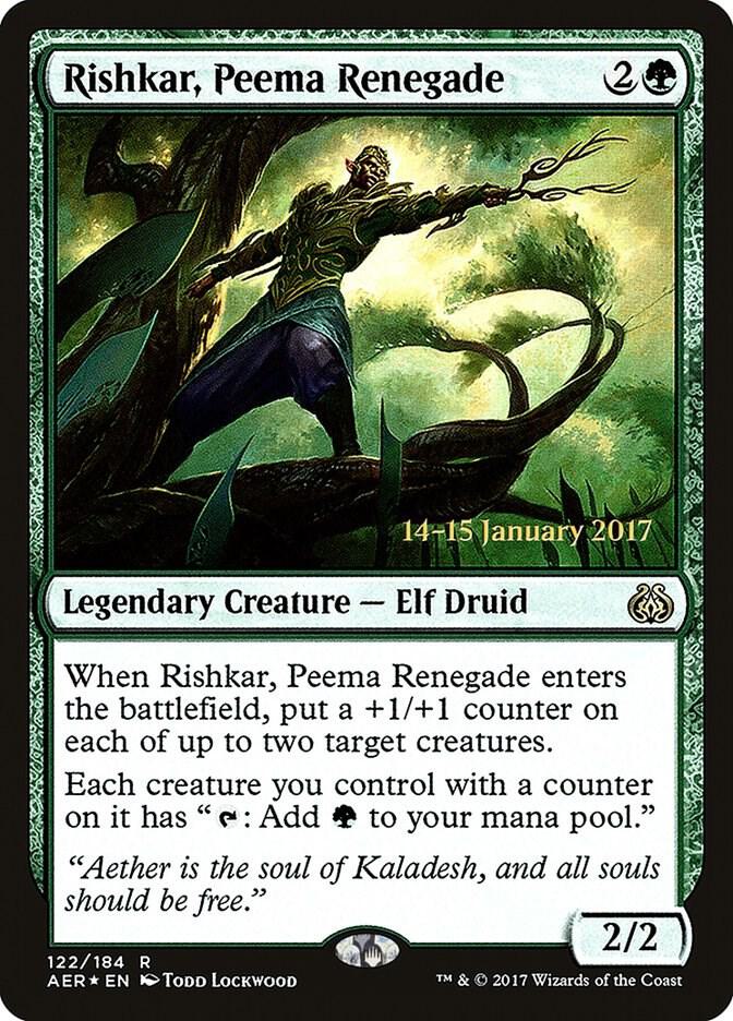 Rishkar Peema Renegade 122s/65 (Prerelease Cards)  - Foil | Good Games Modbury