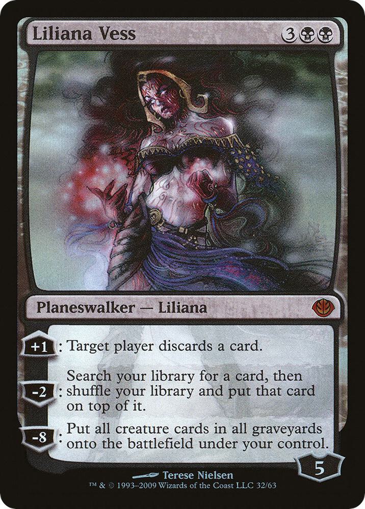 Liliana Vess 32/63 (Duel Decks: Garruk vs. Liliana)  - Foil | Good Games Modbury