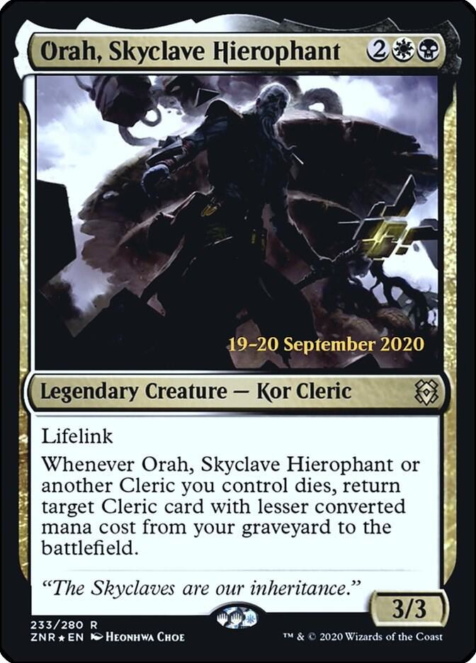 Orah Skyclave Hierophant 233s/169 (Prerelease Cards)  - Foil | Good Games Modbury