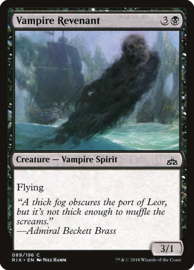 Vampire Revenant 89/196 (Rivals of Ixalan)  | Good Games Modbury